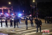 烟台约200名海军陆战队士兵进驻洛杉矶 开始执行警戒守卫任务